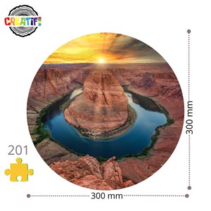Le grand canyon  puzzle bois, c b