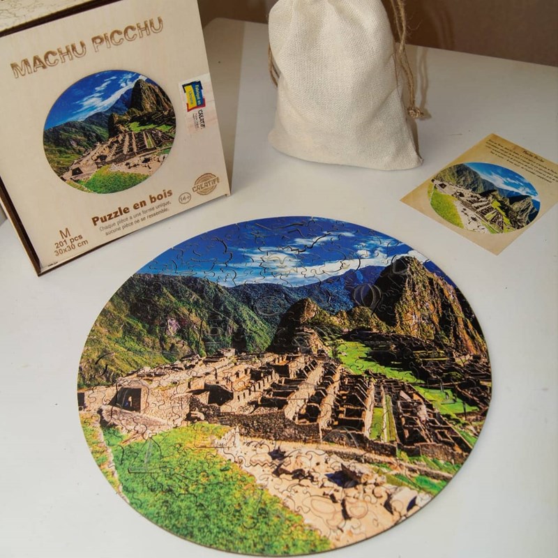 Machu picchu puzzle bois, c b