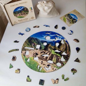 Machu picchu  puzzle bois, c b