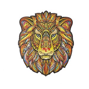 Le lion majestueux puzzle bois, b c