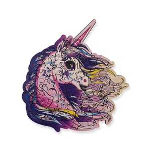 La petite licorne  - puzzle en bois