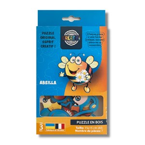 L'abeille travailleuse  - puzzle en bois