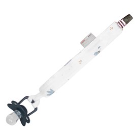 Attache tétine  bleuet