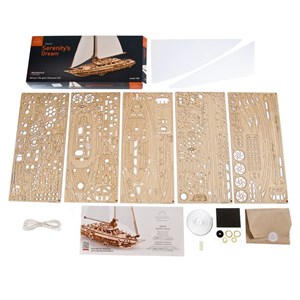 Puzzle 3d bateau à voile sérénité