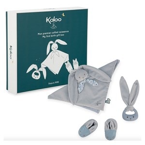 Coffret cadeau naissance lapinoo bleu