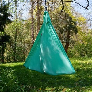Kit de yoga aérien vert calanque