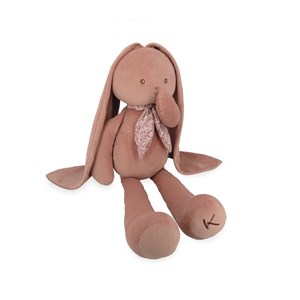 Doudou pantin lapin terracota 80 cm