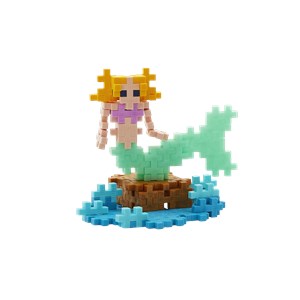 Tube la petite sirène 100 pcs plus plus