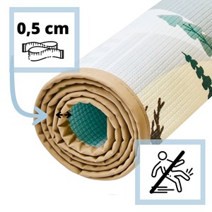 Tapis d'éveil bébé 120*180  imperméable