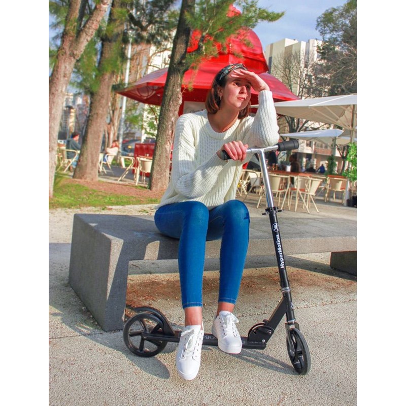 Trottinette ados adultes 100 kg, pliable