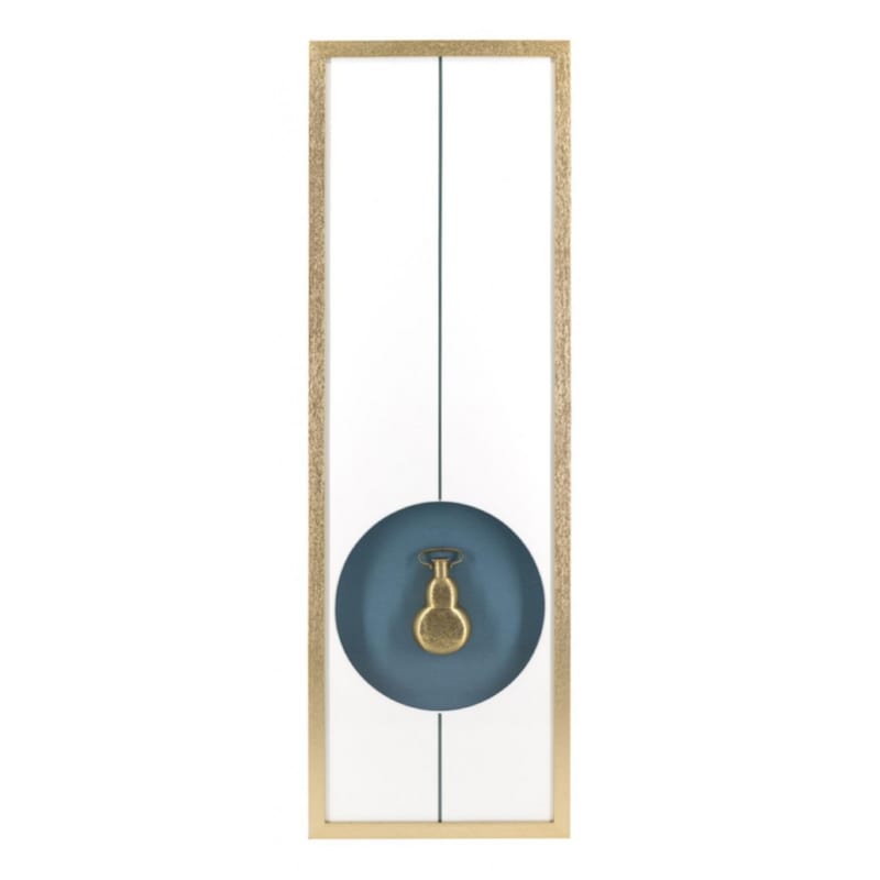 Tableau cuivre cuivre bleu - décoration