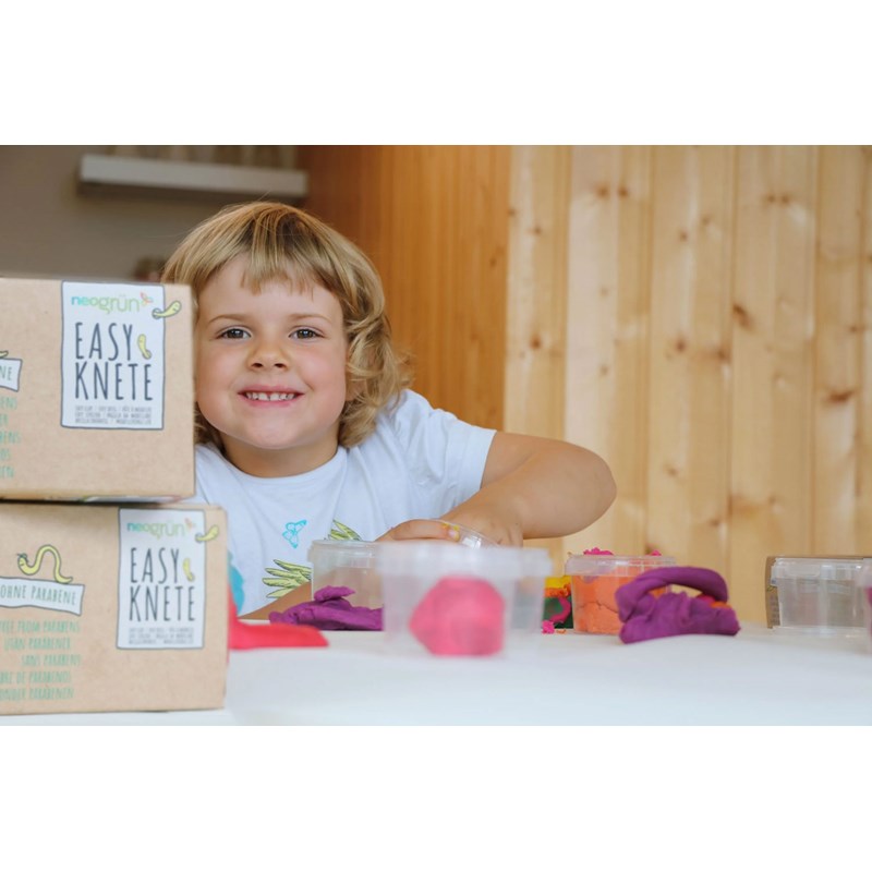 Set de pâte à modeler orange et vio (Neogrün) - Image 3