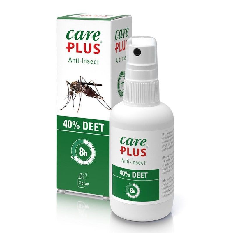Répulsif anti-insectes care plus 40% deet 60 ml