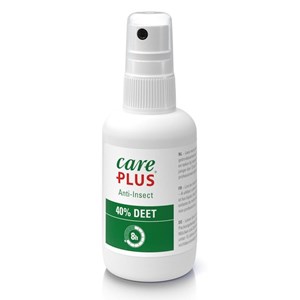 Répulsif anti-insectes care plus 40% de
