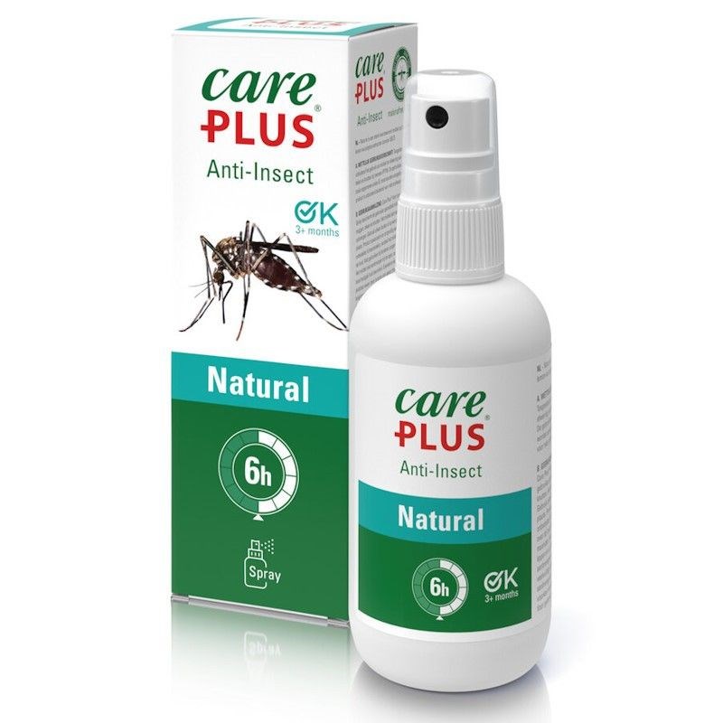 Répulsif anti-insectes care plus natural 100 ml