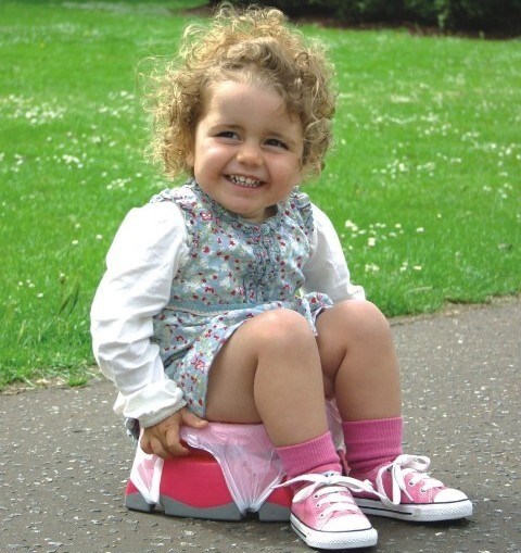 Pot de voyages et réducteur de toilettes