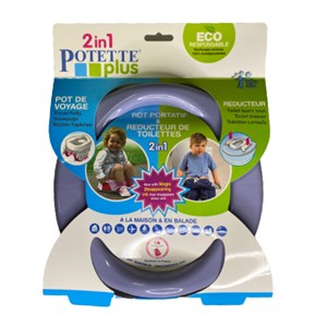 Pot de voyages et réducteur de toilettes