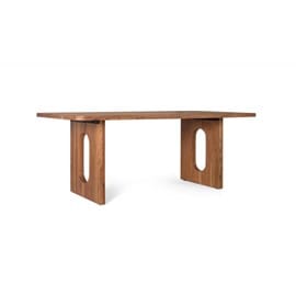 Table à manger bois marron 200x100x76cm