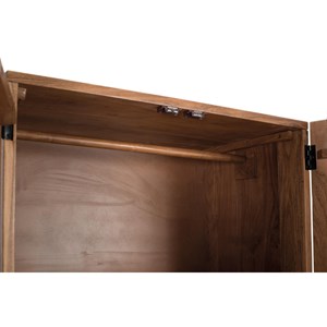 Armoire fer marron - iris décoration