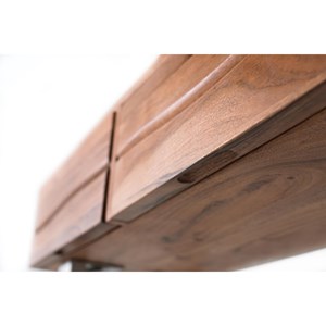 Console 3 tiroirs fer blanc - omérise