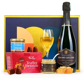 Coffret gourmand - champagne & co
