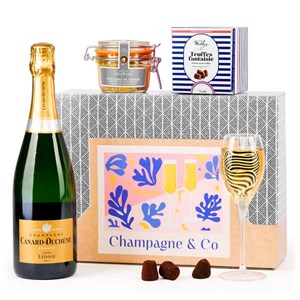 Coffret gourmand - champagne & co