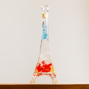 Plante immergée - tour eiffel tricolore