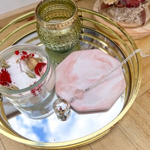 Bola de grossesse trefle quartz