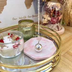 Bola de grossesse trefle quartz