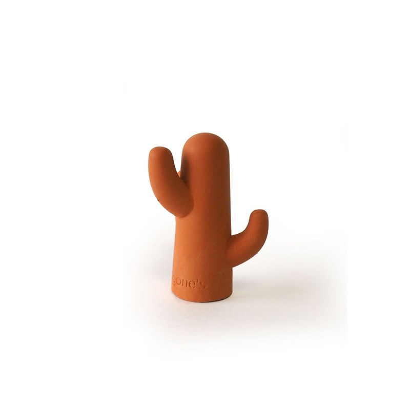 Cactus - porte-bijoux béton terracotta