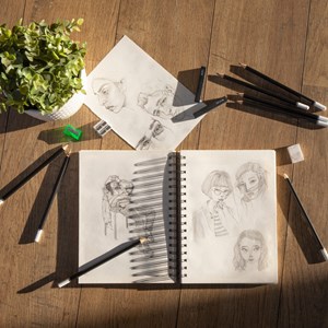 Kit de dessin 19 accessoires