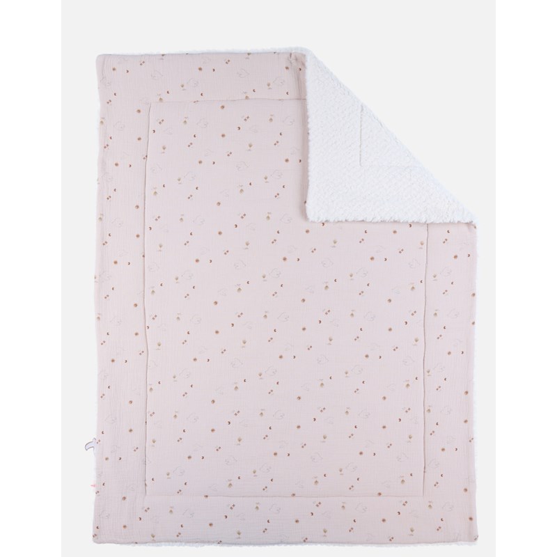 Couverture 75x100cm, mousselin...