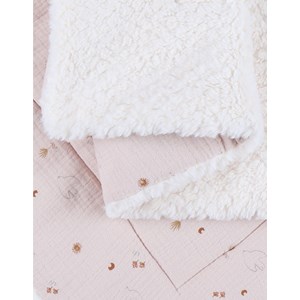 Couverture 75x100cm, mousselin...