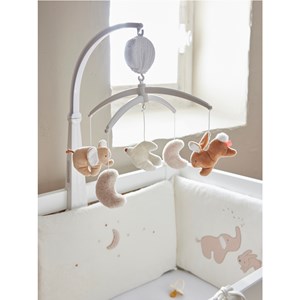 Mobile musical, bras plastique