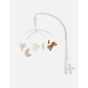 Mobile musical, bras plastique