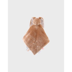 Doudou lapin réversible moka