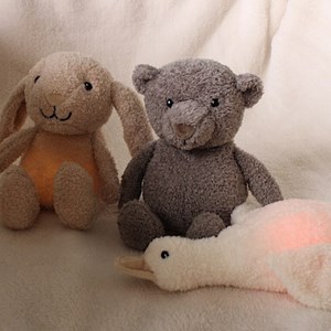 Peluche lumineuse milo le lapin