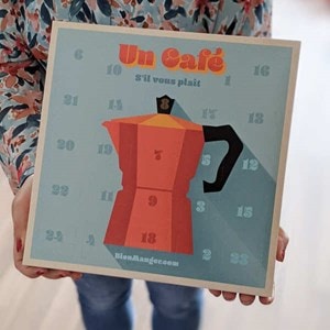 Calendrier de l'avent 24 capsules cafés