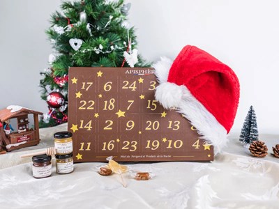 Calendrier de l'avent miel du Périgord