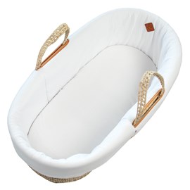 Habillage couffin gaze de coton jeanne