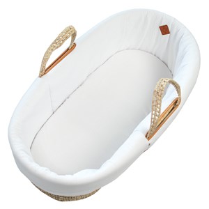 Habillage couffin gaze de coton jeanne