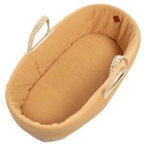 Habillage couffin gaze de coton jeanne