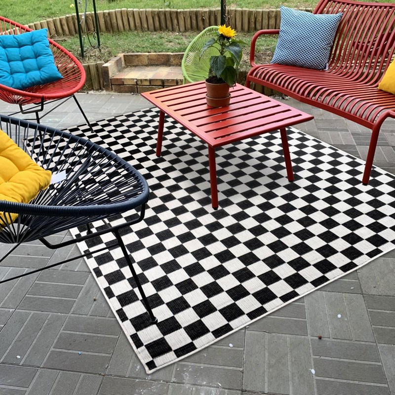 Un Amour de Tapis - Tapis exterieur 200x290 blanc