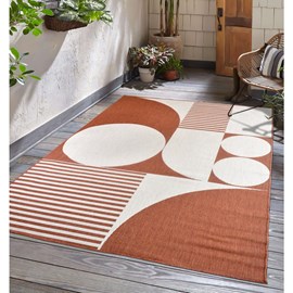 Tapis exterieur 200x290 ecru