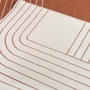 Tapis exterieur 120x170 ecru