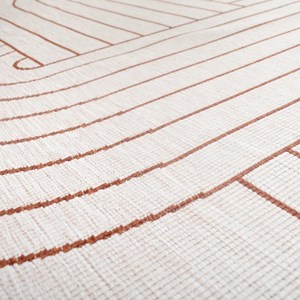 Tapis exterieur 200x290 ecru