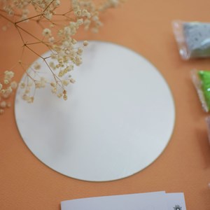 Miroir fleurs- kit diy