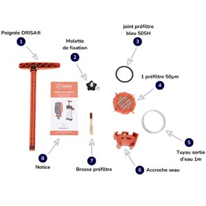 Pack pièces de rechange orisa®