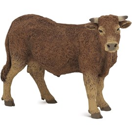 Figurine vache limousine