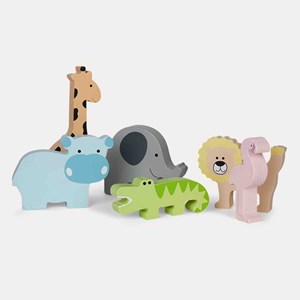 Jouet bois grande voiture jeep safari